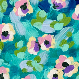 Цветочный принт