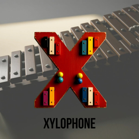 Стилизованное изображение латинской буквы