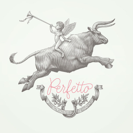 Геральдика для рекламного агентства "Perfetto"