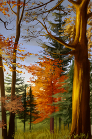 Осенний закат