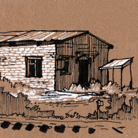 кирпичный дом