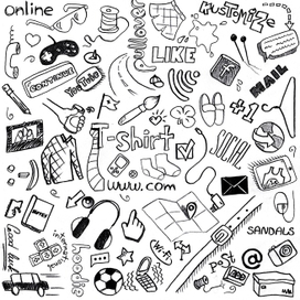 Паттерн для линии одежды