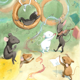 Иллюстрация для книги "Ферузе и компания"