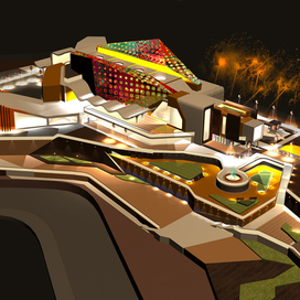 Рендер торгово - развлекательного центра