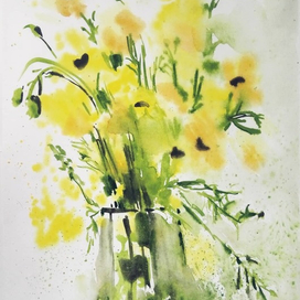 Желтый букет