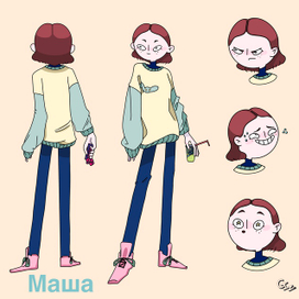 Концепт арт персонажа