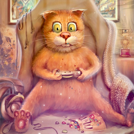 Игра в приставку