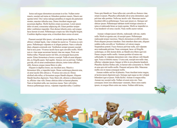 Иллюстрация для альбома фирмы "Шарус"