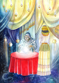 Иллюстрация к книге Й.Заклоса "Дочь фараона"