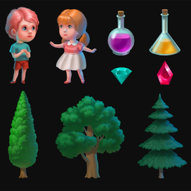 Казуальный спрайт