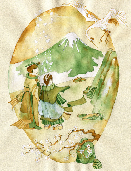 Н. и В. Пересвет. Японская сказка.