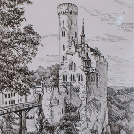 Готический замок 