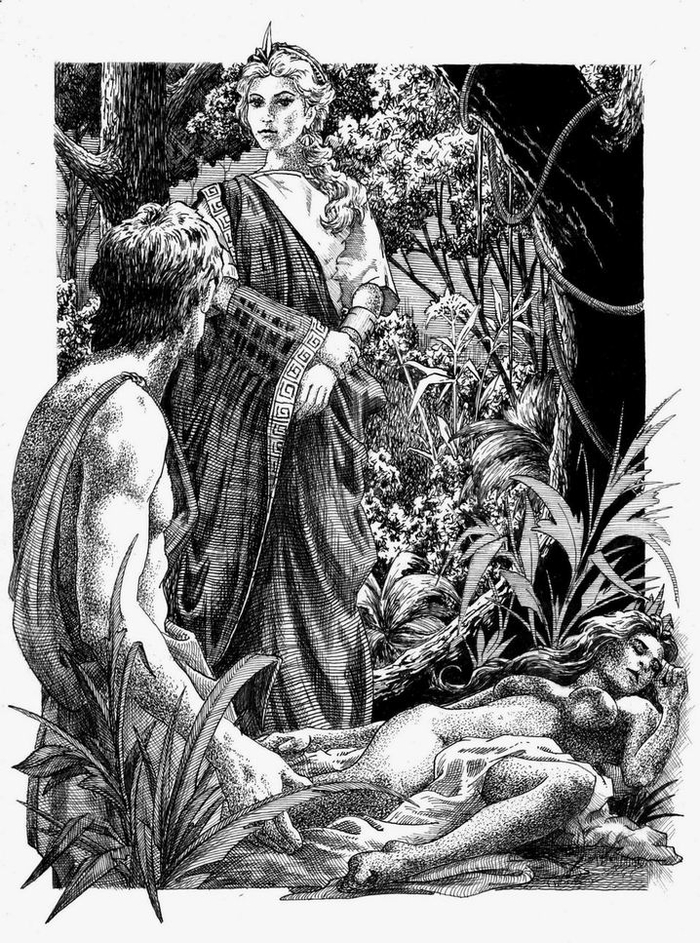 Спящая Деркето