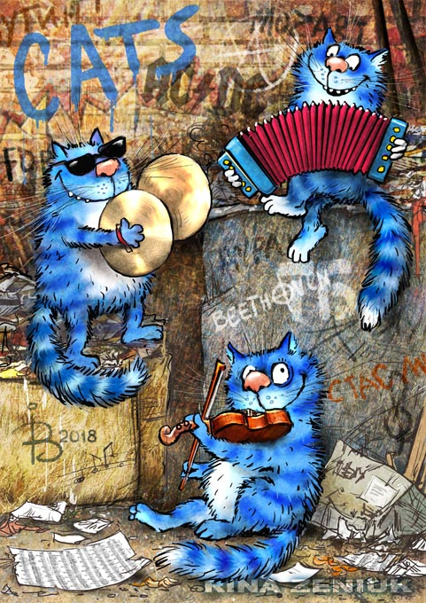 В джазе только котики 1