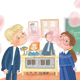 Конкурс пузырей