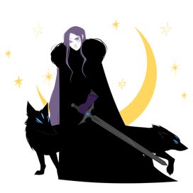 Воительница с волками