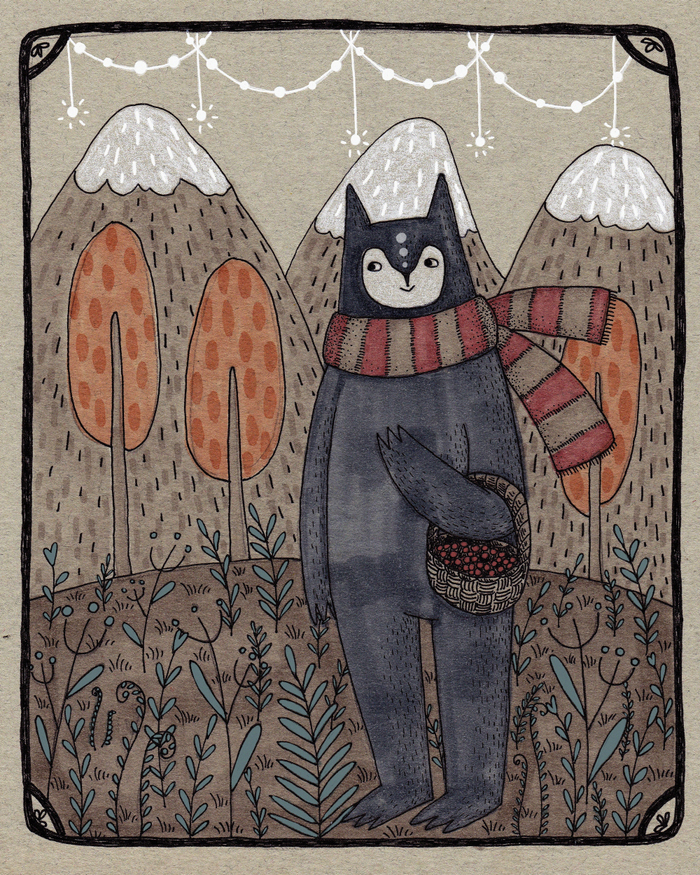 собиратель лесных ягод