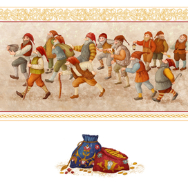 Исландская сказка. Заставка и концовка