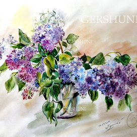 "Дымящаяся, влажная сирень  Опять являлась! "