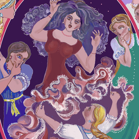 К главе 10 «Девица Евлалия» повести"Трав медвяных цветенье"