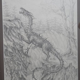 Триптих. Иллюстрации к произведению "Дети Хурина" Дж. Р.Р. Толкин