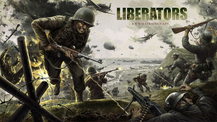 иллюстрация к игре - стратегии "LIBERATORS" 
