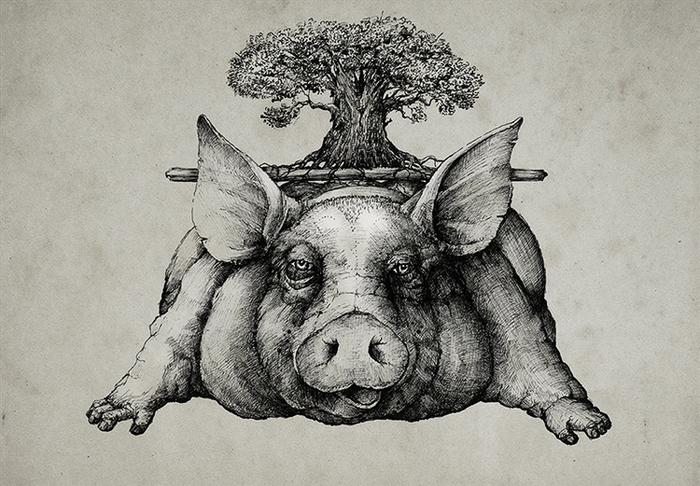 Свинья под Дубом