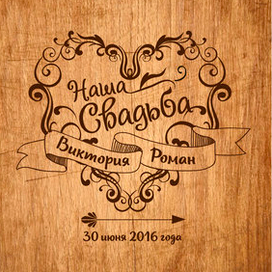 леттеринг, дизайн свадебных альбомов