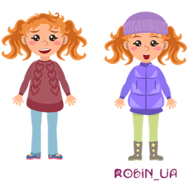 Девочка - варианты костюма