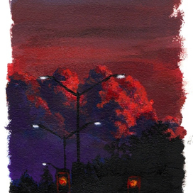 Закатное небо