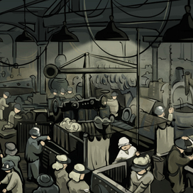 Затеряться в цехах