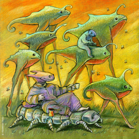 Кофе на закате