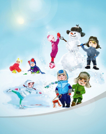 зимняя прогулка