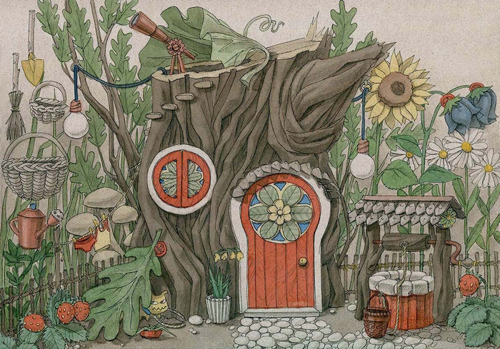 Домик для мышонка