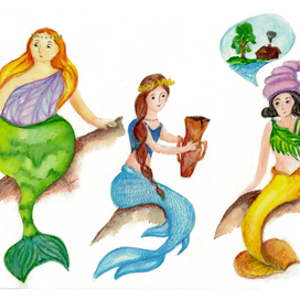 Такие разные русалки