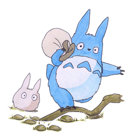 Из аниме "Тоторо"