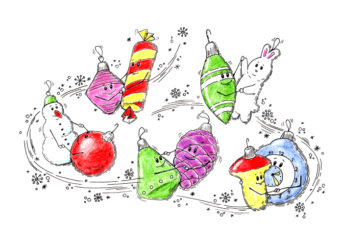 Вальс новогодних игрушек