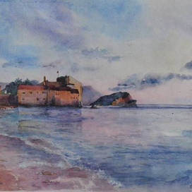 Будва, зима.