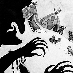 Иллюстрация к сказке Могущественная Кытыргын 3