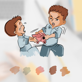 Set of illustrations for the training conference