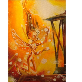 маленькая фонарная фея