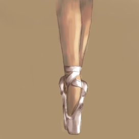 Ballerina's legs