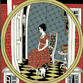 Иллюстрация-2 к Э. Т. А. Гофману "Песочный человек" / E. T. А. Hoffmann "Der Sandmann