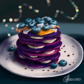 оладьи на завтрак