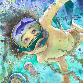 Бесплатный дельфинарий.