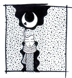 Одна из иллюстраций к книге Светланы Тимаковой  "Синица"