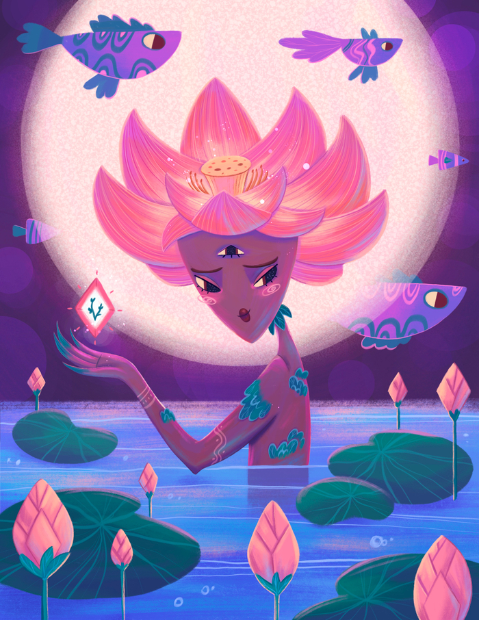 Персонаж Цветок Лотоса