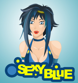 sexy blue
