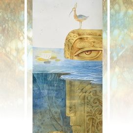 My heart is under deep dark water