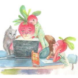 Деловая редиска на карантине